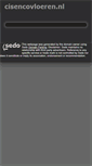 Mobile Screenshot of cisencovloeren.nl